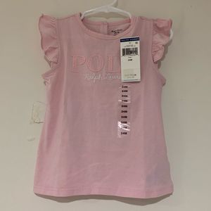 Polo Ralph Lauren Pink Short Leaves NWT